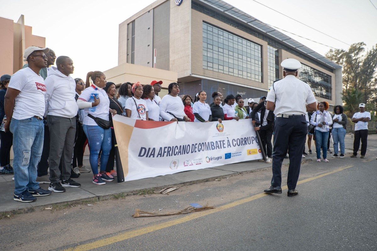 Marcha do Dia Africano de Combate à Corrupção