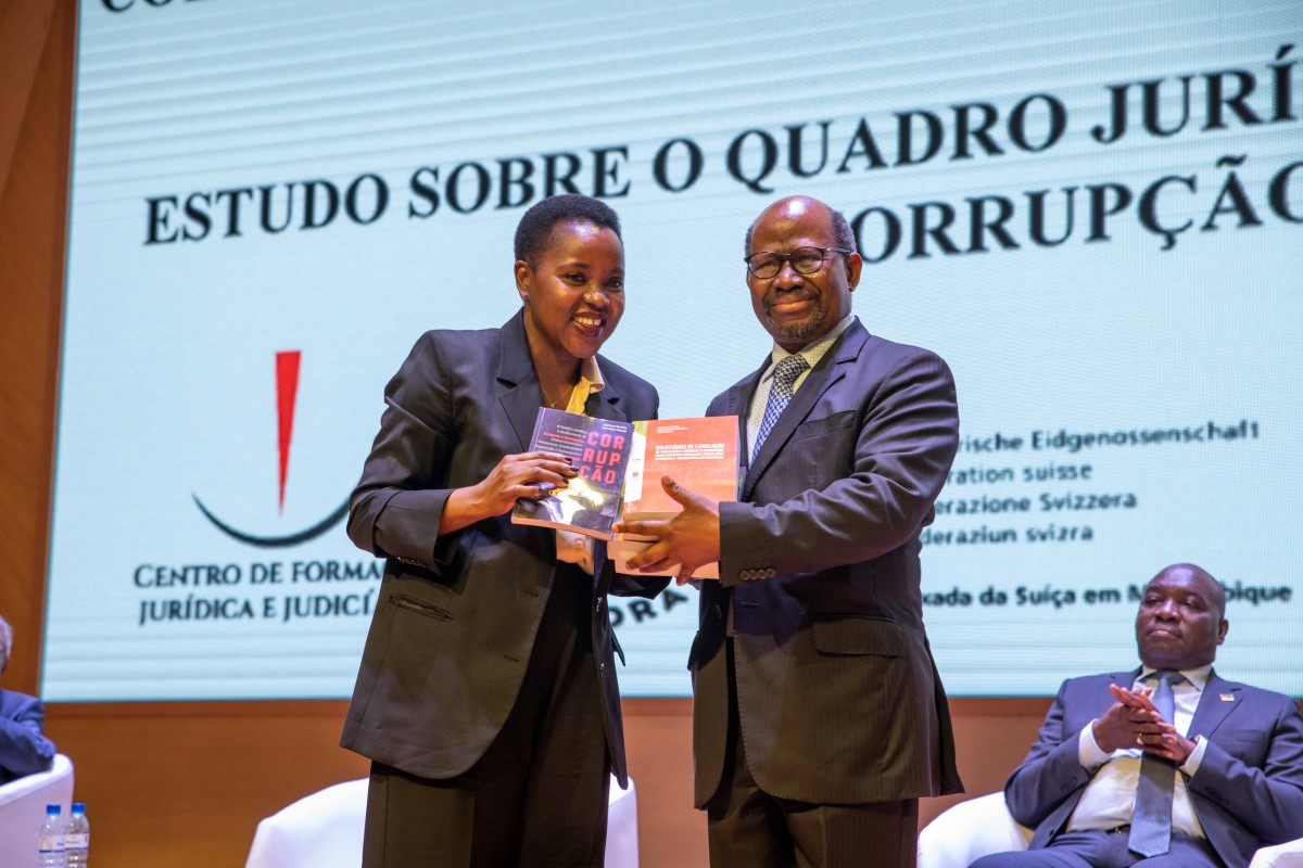 Lançamento da Colectânea de Legislação e Estudo sobre Combate à Corrupção do CFJJ