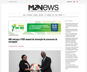 AMJ entrega à PGR manual de instrução de processos de corrupção