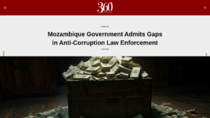 Mozambique government admits gaps in anti-corruption law enforcement