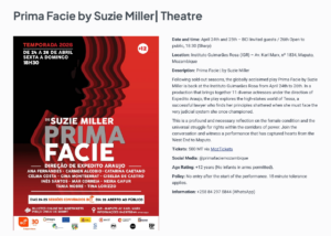 Prima Facie by Suzie Miller – Theatre